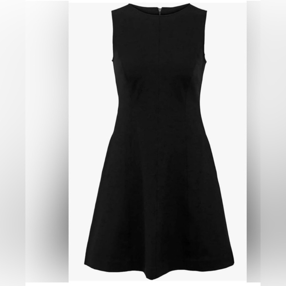 SPANX fit and flare little black dress mini size medium - Picture 1 of 6